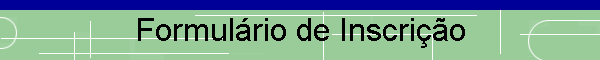 Formulrio de Inscrio